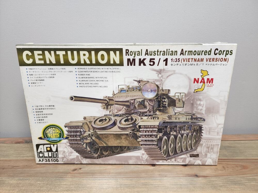 AFV 1/35 Centurion Mk 5/1 Royal Australian Armoured Corps (Vietnam Version) +